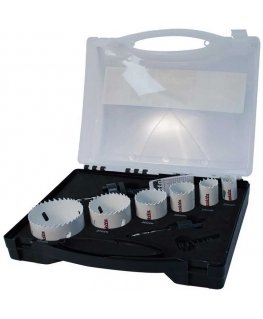 Grąžtas 6 dalių metalo gręžimo karūnų rinkinys MAKITA D-47139