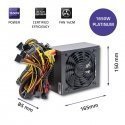 Qoltec 50342 ATX 1650W barošanas avots | 80 Plus platīna Qoltec 50342 ATX 1650W barošanas avots | 80 Plus platīna