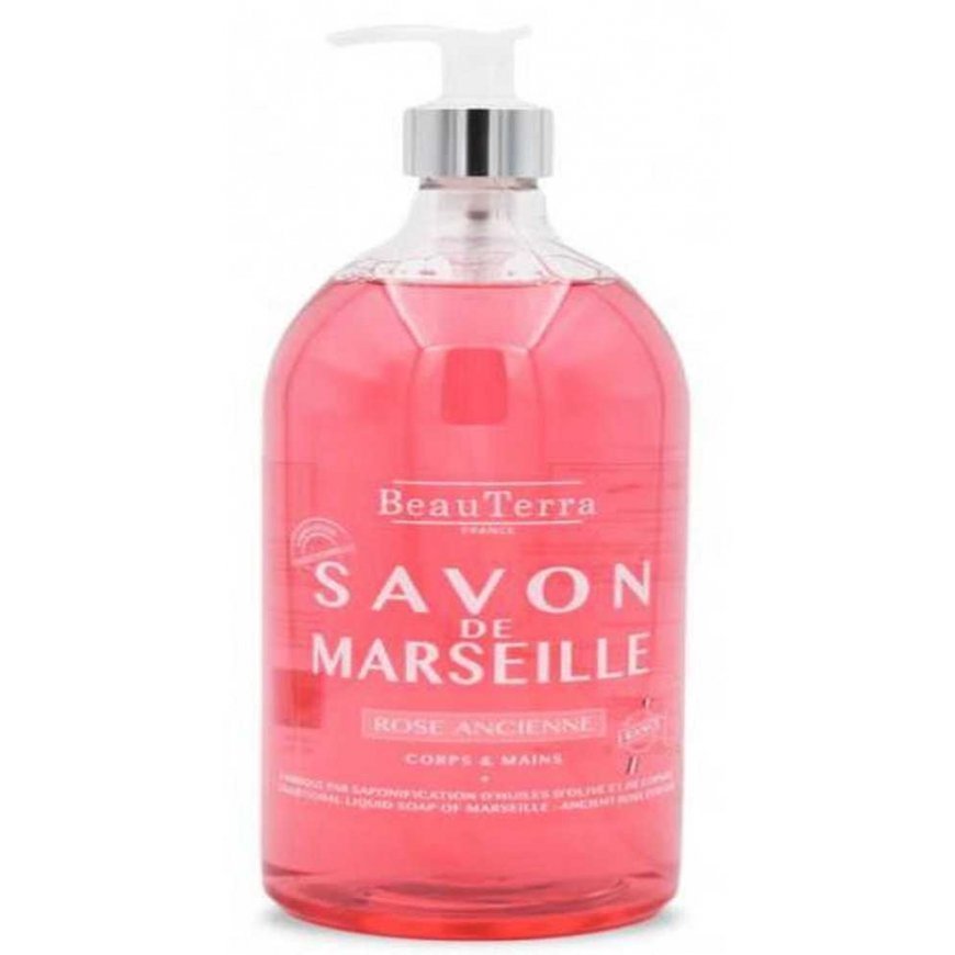 "Beauterra Marseille Antique Rose" soap 1000ml – 2