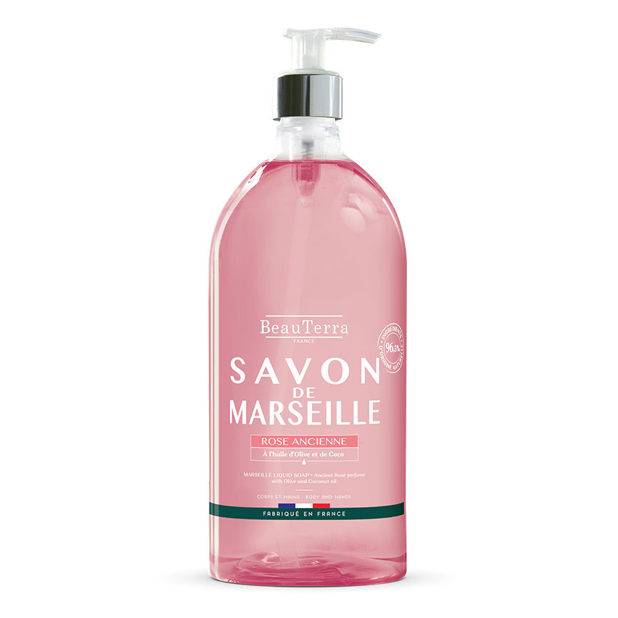 "Beauterra Marseille Antique Rose" muilas 1000ml – 3