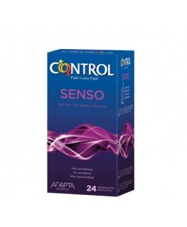 CONTROL KONTROLĖS ADAPTA prezervatyvai 24 Vnt