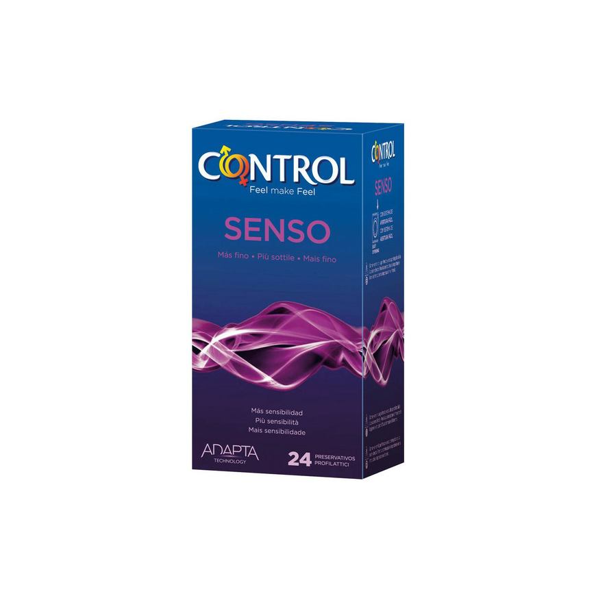 CONTROL KONTROLĖS ADAPTA prezervatyvai 24 Vnt – 2