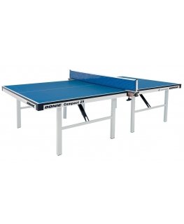 Blue Mėlyna Teniso stalas indoor 25mm Compact 25 ITTF Mėlyna +2dėžės
