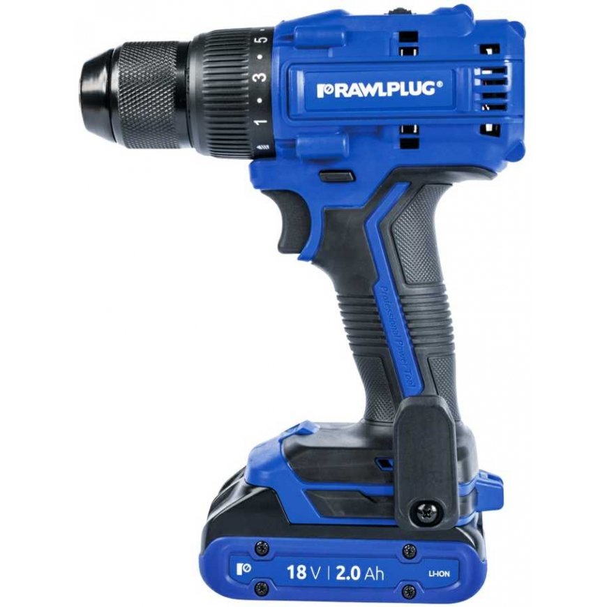 Rawlplug Screwdriver-drill RawlPlug R-PDD18-70-M2 18 V