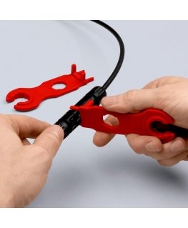 Tool set for MC4 connectors of solar modules 97 49 66 2, Knipex