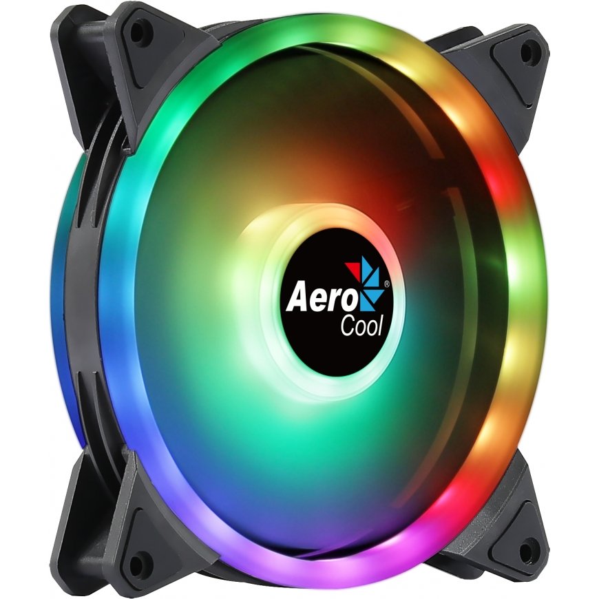 Aerocool Duo 14 Datora korpusam Ventilators 14 cm Melns – 2