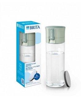 Drinking bottle filter bottle brita vital pastelowa green 2 disks