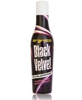 Oranjito Solarium tanning lotion (Juodas Velvet Accelerator) 200 ml 200ml ?deg? skatinanti priemon? soliariumui