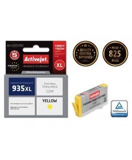 Activejet AH-935YRX tindikassett 1 tk Kokkusobiv High (XL) Yield Kollane
