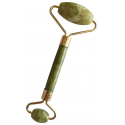 Palsar 7 Light Green Xiuyan Jade Roller & Gua Sha Set (žalias xiuyan jadeite) Palsar 7 Light Green Xiuyan Jade Roller & Gua Sha Set (žalias xiuyan jadeite)