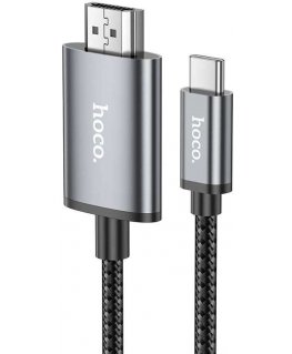 Adapter Hoco UA27 USB-C to HDMI gray