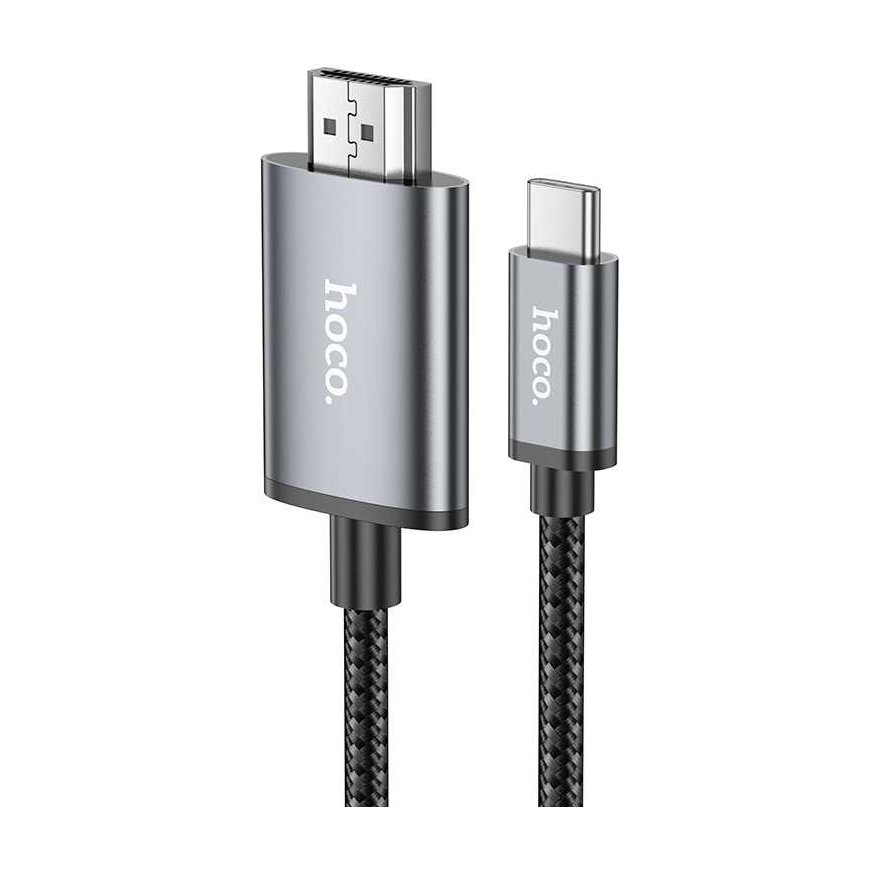 Adapter Hoco UA27 USB-C to HDMI gray