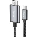 Adapter Hoco UA27 USB-C to HDMI gray Adapter Hoco UA27 USB-C to HDMI gray