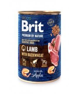 BRIT Premium by Nature Lamb tatraga - Koera märgtoit - 400 g