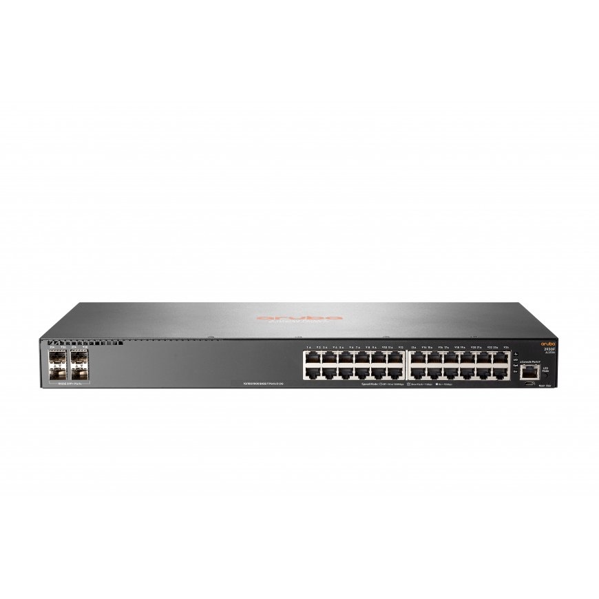 Aruba 2930F 24G 4SFP+ Hallittu L3 Gigabit Ethernet (10/100/1000) 1U Harmaa