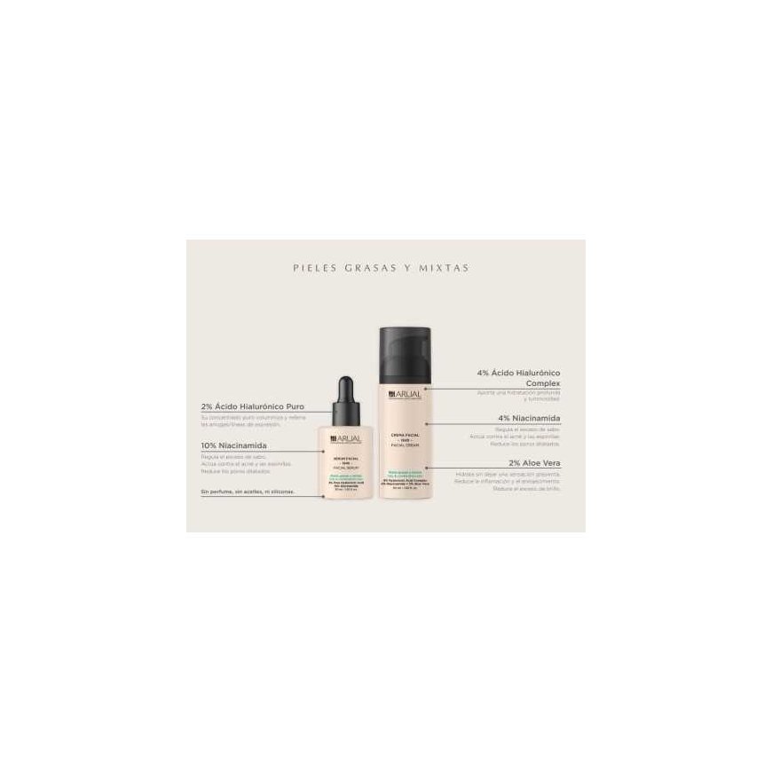 Arual Serum Facial Pieles Gras, 30 ml – 2