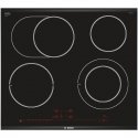 Bosch Serie 8 PKN675DP1D keittolevy Musta, Ruostumaton teräs Kiinteä Keraaminen 4 alue(tta)