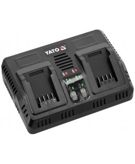 YATO Charger PODWÓJNA 18V 2.2A
