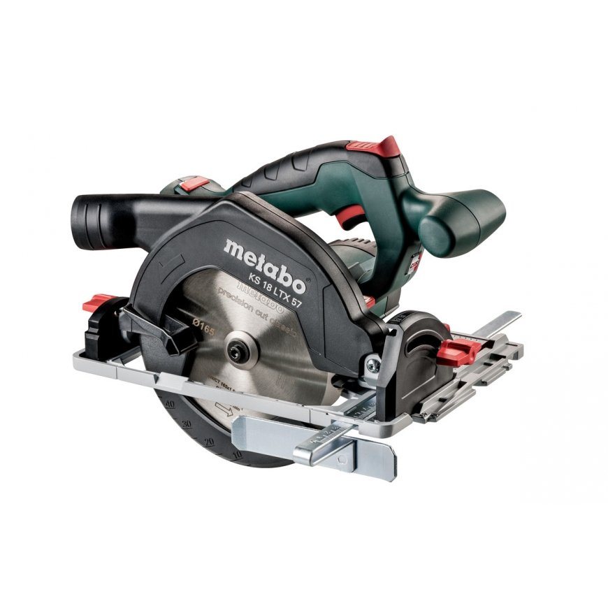 Metabo KS 18 LTX 57 16,5 cm Musta, Vihreä, Punainen, Hopea 4600 RPM