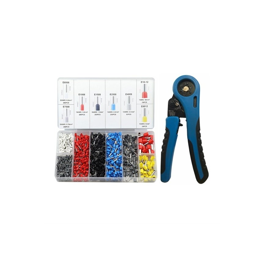 Eurokomp Set zakończenia kabla izolowane + szmzykarka E6223 – 2