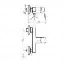 Shower faucet Domoletti Colorado DCO181.5