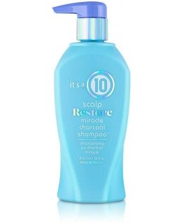 It's a 10, Scalp Restore Miracle, Charcoal, Hair Shampoo, Remove Excess Oil And Product Residual Build-up, 295.7 ml