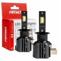 Żarówki samochodowe led seria x4 aviator h3 6500k canbus amio-03762