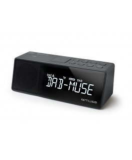Muse M-172 DBT modinātājpulkstenis/taimeris Digitāls modinātājs Melns