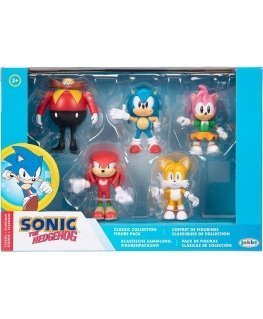 Jakks Pacific Sonic the Hedgehog 2.5 Inch Figure 5-Pack