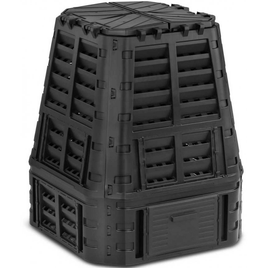 Hillvert Kompostownik sodo na odpadki organiczne 93 x 93 x 113 cm 740 l – 2