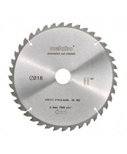 Metabo 628060000 griezējdisks disku zāģiem 21,6 cm
