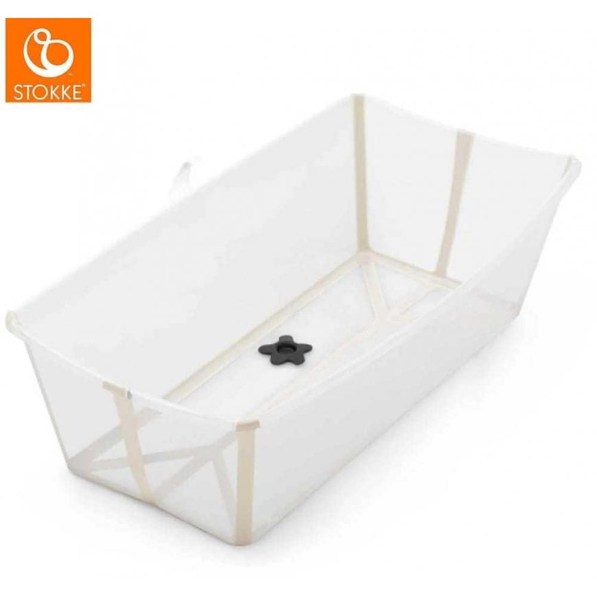 Stokke Flexi Bath - foldable baby bath X-Large | Sandy brownish yellow