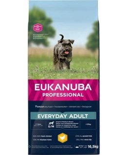 Eukanuba Euk Everyday Adult Small & Medium 16.5kg