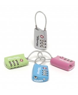 MASTER LOCK 4688EURD bagāžas slēdzene Kombinētā bagāžas slēdzene Metāls, Vinila Zils, Zaļš, Pelēks, Rozā
