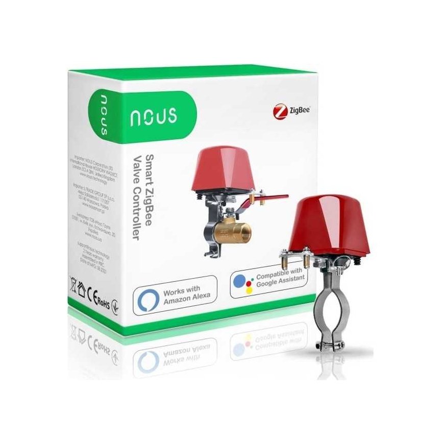 NOUS LZ3 valve water pipe ZigBee