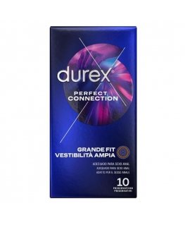 DUREX PERFECT CONNECTION SILICONE EXTRA LUBRICATION 10 UNITS