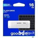 GOODRAM FLASHDRIVE 16GB UME2 USB 2.0 VALGE