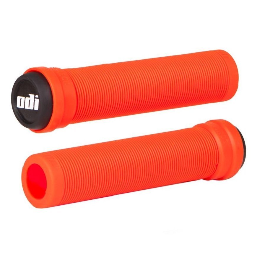 Vairo rankenėlės ODI Soft Longneck BMX Flangless 143mm Fire red – 2
