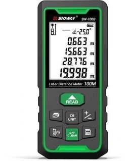 Sndway2 Laser distance meter up to 100m, green beam
