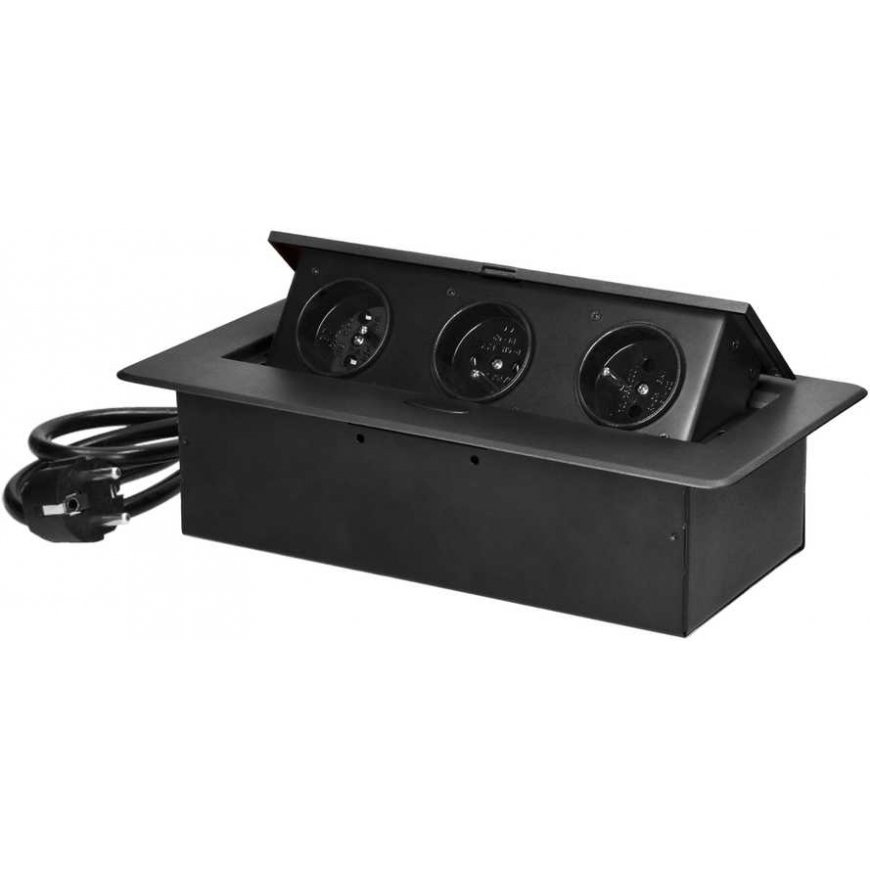 Orno Furniture socket recessed into the