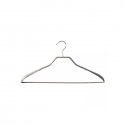 Clothes Hanger Steel|Vinyl Non Slip Sliver Luxury 45cm silver