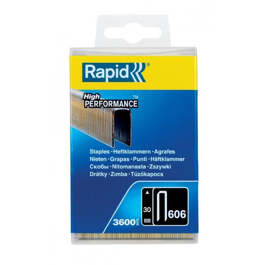 Kabės „Rapid“ 606/30, 3600 vnt. plast.p. – 4