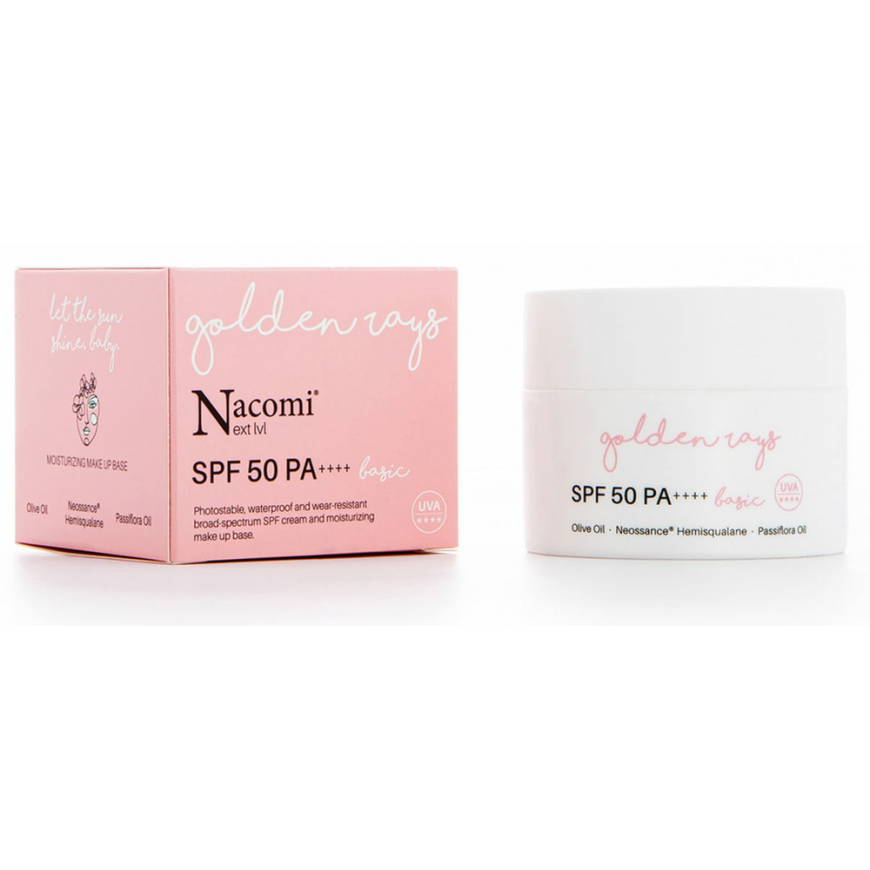 Nacomi Nacomi Next Level SPF50 PA ++++ moisturizing face cream with Basic 50ml filter – 3