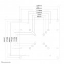 Neomounts FPMA-VESA200 монтажный набор Серебристый Neomounts FPMA-VESA200 монтажный набор Серебристый