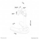 Neomounts FPMA-D700 monitori kinnitus ja alus 76,2 cm (30") Must Laud Neomounts FPMA-D700 monitori kinnitus ja alus 76,2 cm (30") Must Laud