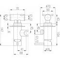 Bidet faucet DOMOLETTI DSE843/1