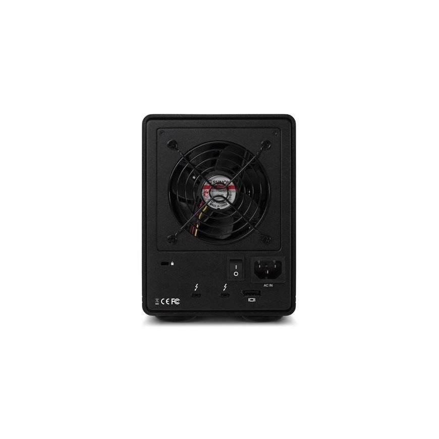 OWC ThunderBay 4 HDD / SSD aptvaras Juoda 2.5/3.5" – 4