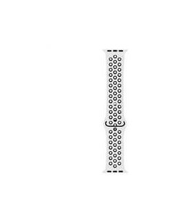 RhinoTech Sports Strap for Apple Watch 42/44/45mm White-Black