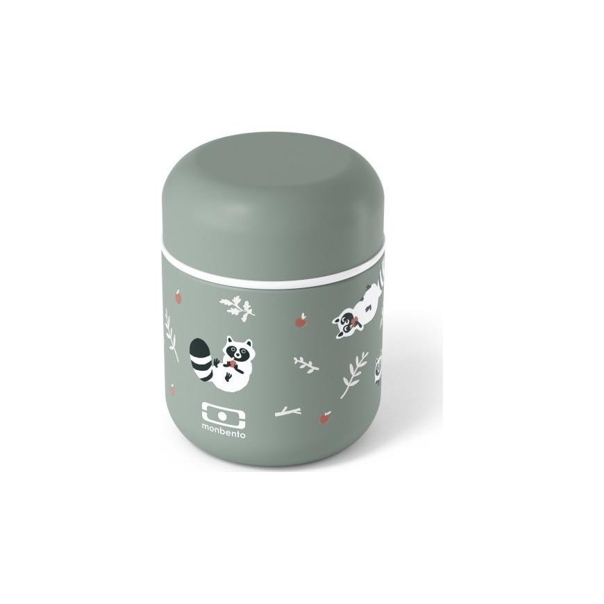 Monbento Capsule Racoon oliwkowy – 2