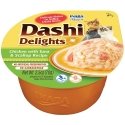 INABA Dashi Delights kana tuunikala ja kammkarbi puljong - kassi maius - 70 g INABA Dashi Delights kana tuunikala ja kammkarbi puljong - kassi maius - 70 g